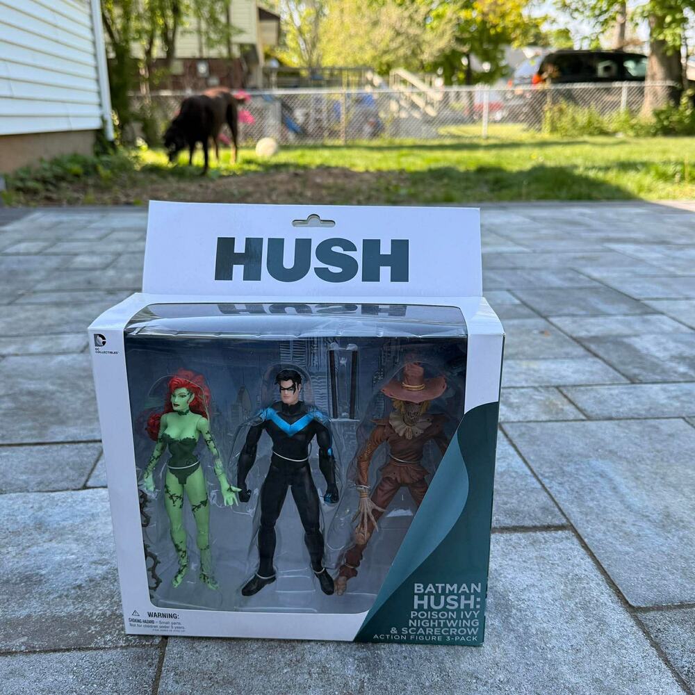 Batman Hush 3-Pack DC Collectibles Poison Ivy Nightwing Scarecrow Sealed New